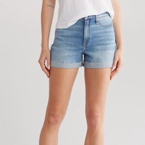 NWT Rag and Bone Denim Shorts with Cuffed Hem - Nina Shortie size 24